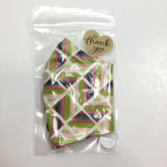 2/$15 - Rainbow Mask, Stripe Diamond Face Mask, Filti Filter - Picture 8 of 15